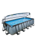EXIT Pool "Stone" mit Schutzabdeckung - ab 6 Jahren - (L)540 x (B)250 x (T)122 cm