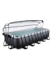 EXIT Pool mit Schutzabdeckung - ab 6 Jahren - (L)540 x (B)250 x (T)122 cm