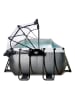EXIT Pool mit Schutzabdeckung - ab 6 Jahren - (L)540 x (B)250 x (T)122 cm