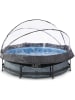 EXIT Zwembad met zonnedak "Frame" - vanaf 6 jaar - Ø300 cm