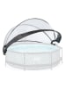 EXIT Pool-Abdeckung in Transparent/ Schwarz - Ø 320 cm