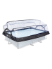 EXIT Pool-Abdeckung in Transparent/ Schwarz - (L)273 x (H)85 x (B)210 cm