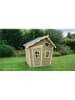 EXIT Holzspielhaus "Crooky 100" in Beige - ab 3 Jahren