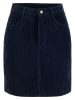 Blutsgeschwister Corduroy rok donkerblauw