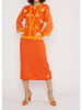 Blutsgeschwister Cardigan "Mingle Mangleartistic" in Orange