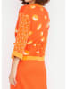 Blutsgeschwister Cardigan "Mingle Mangleartistic" in Orange