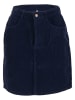 Blutsgeschwister Corduroy rok donkerblauw