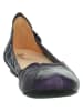 Think! Leder-Ballerinas "Balla" in Dunkelblau
