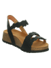 Think! Leder-Sandalen "Koak" in Schwarz