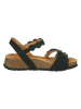 Think! Leder-Sandalen "Koak" in Schwarz
