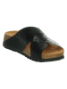 Think! Leren slippers "Koak" zwart