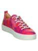 Think! Leren sneakers "Gring" rood/roze/paars