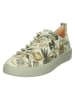 Think! Leren sneakers "Gring" groen/beige