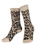 Copenhagen Studios 2er-Set: Tennissocken in Schwarz/ Beige