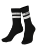 Copenhagen Studios 3er-Set: Tennissocken in Schwarz/ Weiß