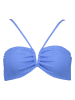 Copenhagen Studios Biustonosz bikini w kolorze błękitnym