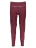 Copenhagen Studios Legginsy sportowe w kolorze bordowym