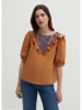 STEFANEL Bluse in Camel
