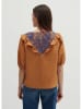 STEFANEL Bluse in Camel