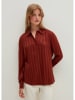 STEFANEL Bluse in Rotbraun