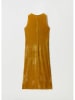 STEFANEL Samtkleid in Senf