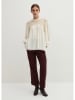 STEFANEL Bluse in Creme