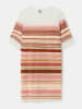STEFANEL Kleid in Beige/ Rosa