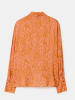 STEFANEL Blouse oranje/lichtroze