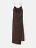 STEFANEL Kleid in Dunkelbraun