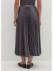 STEFANEL Plisseerock in Grau