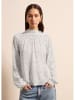 STEFANEL Blouse wit/zwart