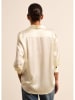 STEFANEL Seidenbluse in Creme