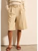 STEFANEL Bermudy w kolorze beżowym