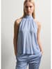 STEFANEL Blusentop in Hellblau
