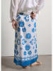 STEFANEL Rok blauw/wit