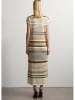 STEFANEL Kleid in Creme/ Beige/ Khaki