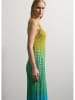 STEFANEL Kleid in Limette/ Grün/ Blau