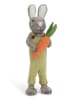Gry & Sif Dekofigur ''Bunny'' in Grau/ Grün - (L)26 cm