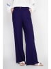 Le Jardin du Lin Linnen broek donkerblauw