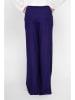 Le Jardin du Lin Linnen broek donkerblauw