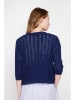 Le Jardin du Lin Vest donkerblauw