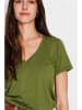 Le Jardin du Lin Shirt kaki