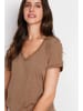Le Jardin du Lin Shirt in Hellbraun