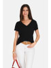 Le Jardin du Lin Shirt in Schwarz