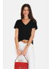 Le Jardin du Lin Shirt in Schwarz