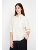 Le Jardin du Lin Linnen blouse crème