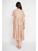 Le Jardin du Lin Kleid in Creme