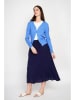 Le Jardin du Lin Cardigan in Hellblau