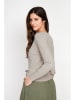Le Jardin du Lin Cardigan in Taupe