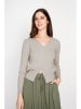Le Jardin du Lin Cardigan in Taupe